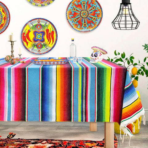 OurWarm 59 x 84 inches provides ample coverage for tables and spaces.