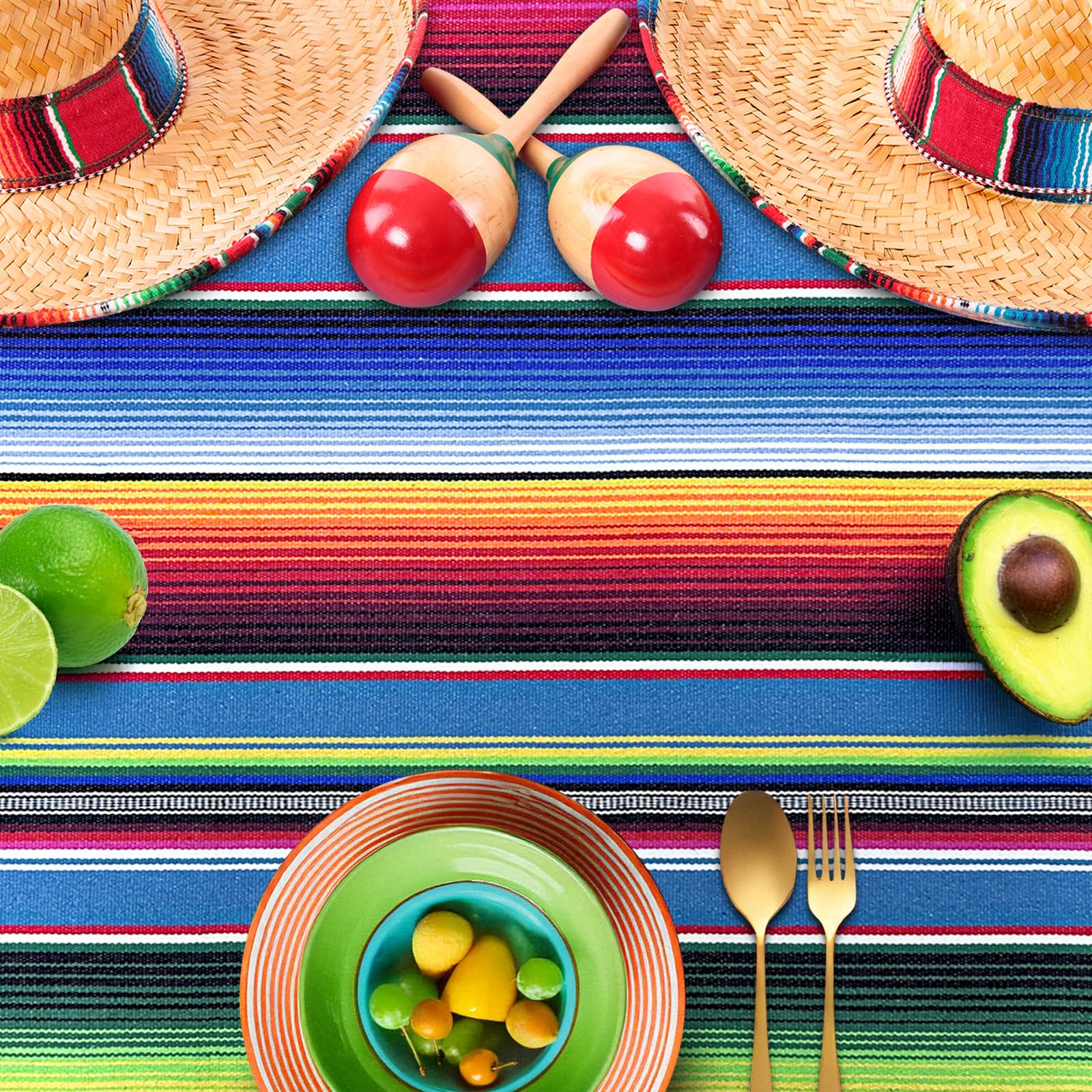 OurWarm large size suits dining tables, blankets, and picnic setups.