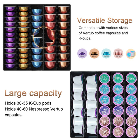 OUTIOE carbon steel construction delivers durable pod organization that lasts.