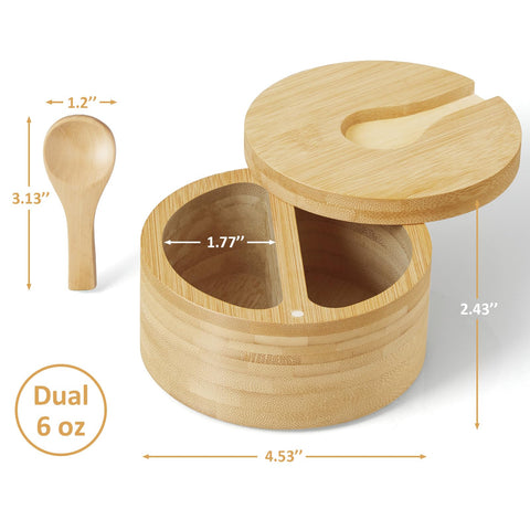 Outnili salt and spice bowls suit kitchen or table.
