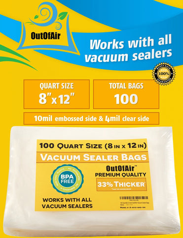 OutOfAir 7-layer-4mil BPA-free bags offer added puncture resistance.