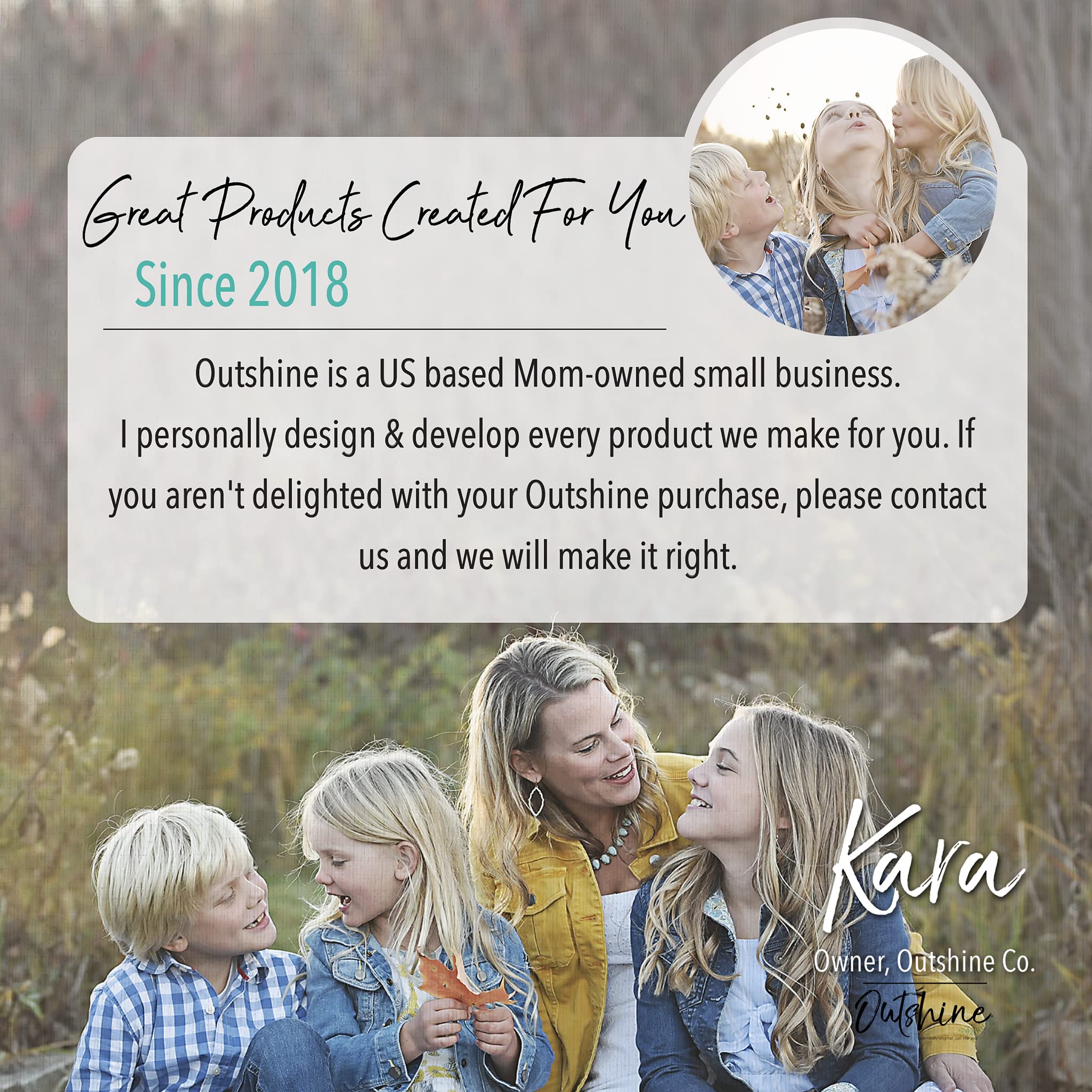 OUTSHINE gift-ready cookie jar ideal for housewarmings or holidays.