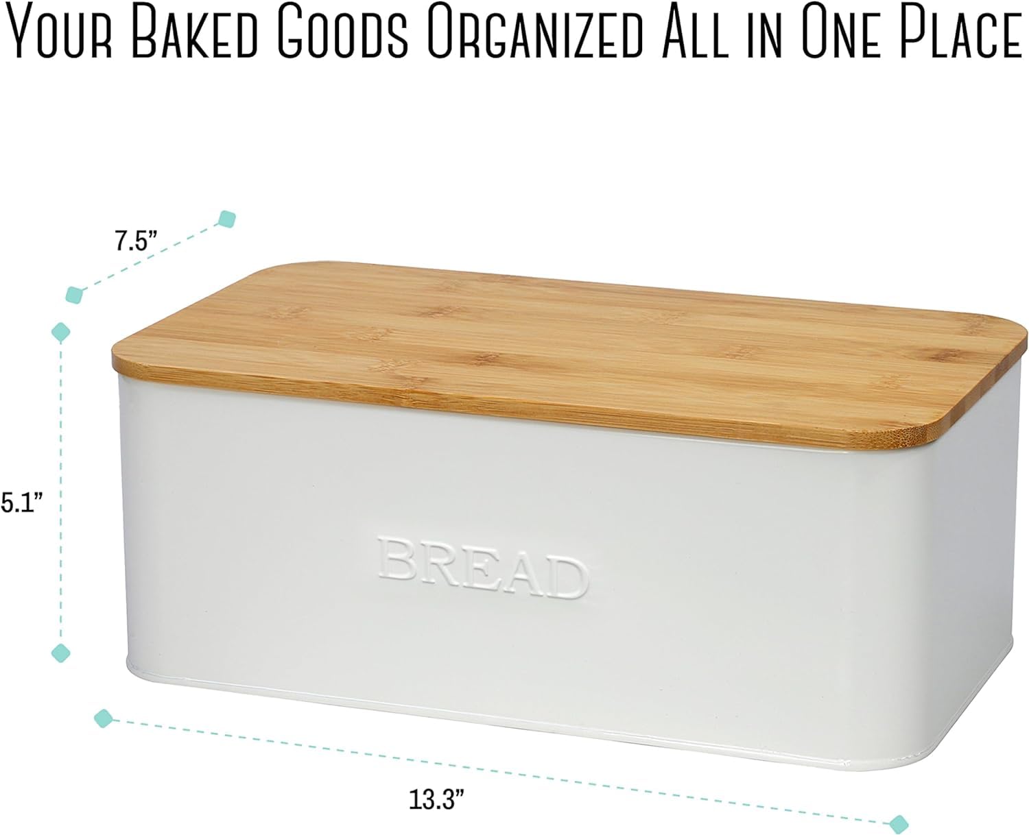 Outshine bread box cutting board lid in action as convenient serving surface