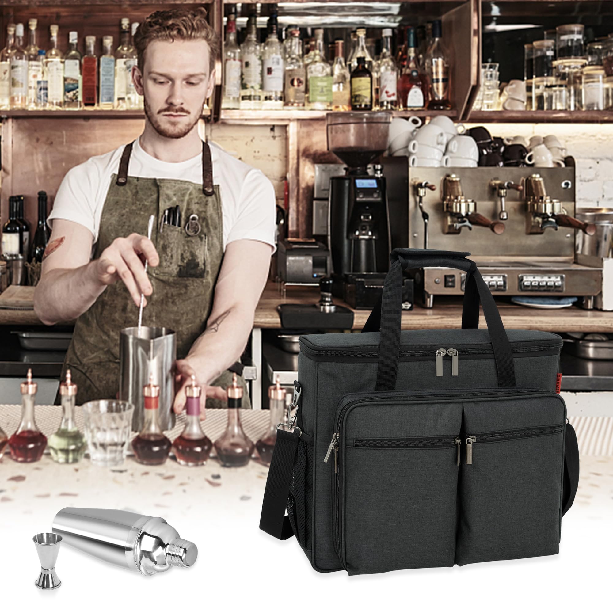 OUUTMEE bag exterior is waterproof and rugged for events.