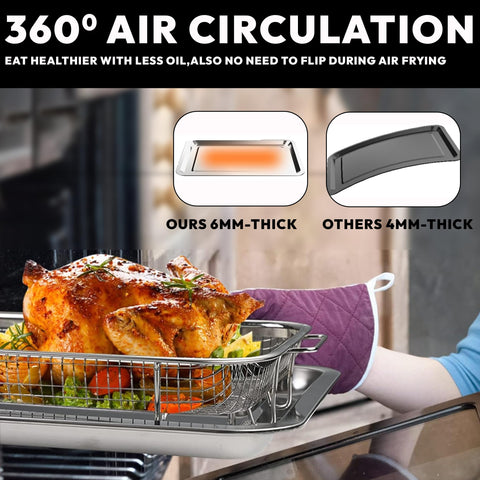 OvenCrisp parchment papers pack keeps foods tidy and cleanup quick