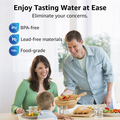 Overbest includes six filters for extended filtration between replacements.