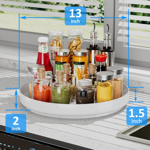 OVICAR cabinet organizer for pantry storage with large space for jars.