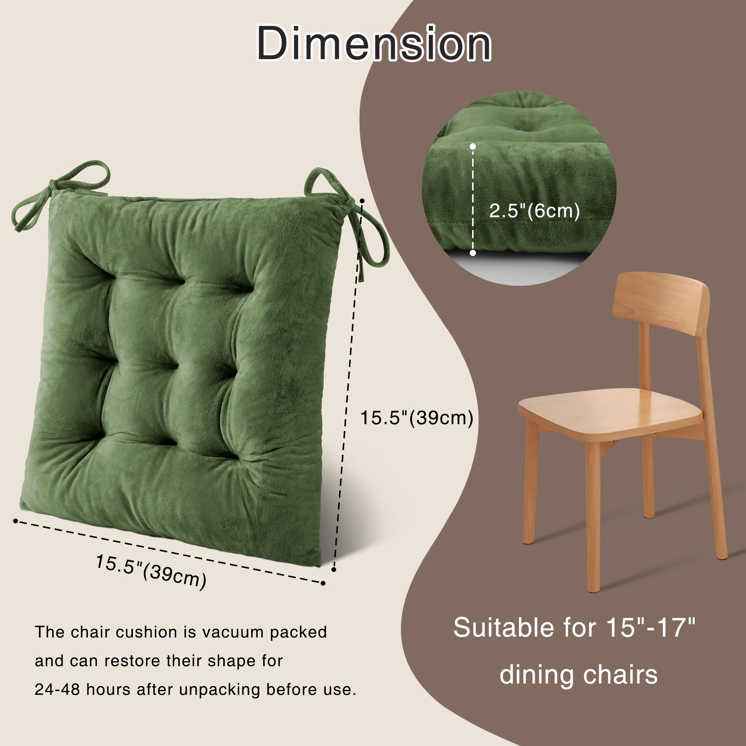 OVOV cushion interior with 380g fill provides soft, supportive seating