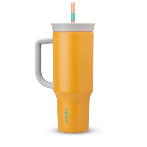 Owala 40oz tumbler with stainless steel body for all-day hydration.
