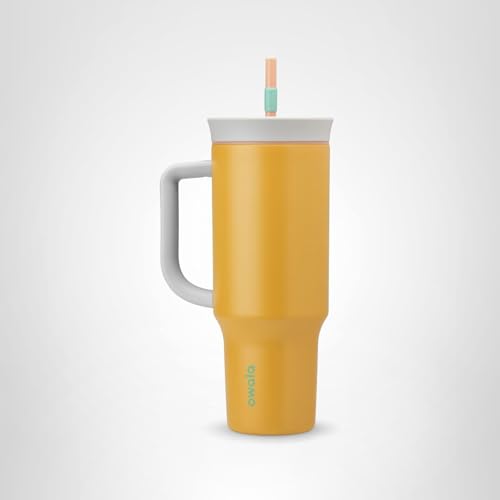 Owala carry-handle design enables easy transport.