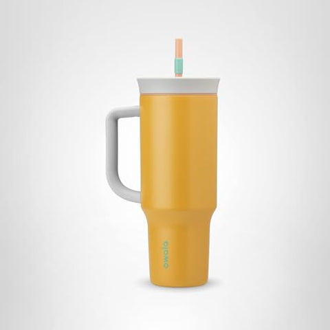 Owala carry-handle design enables easy transport.