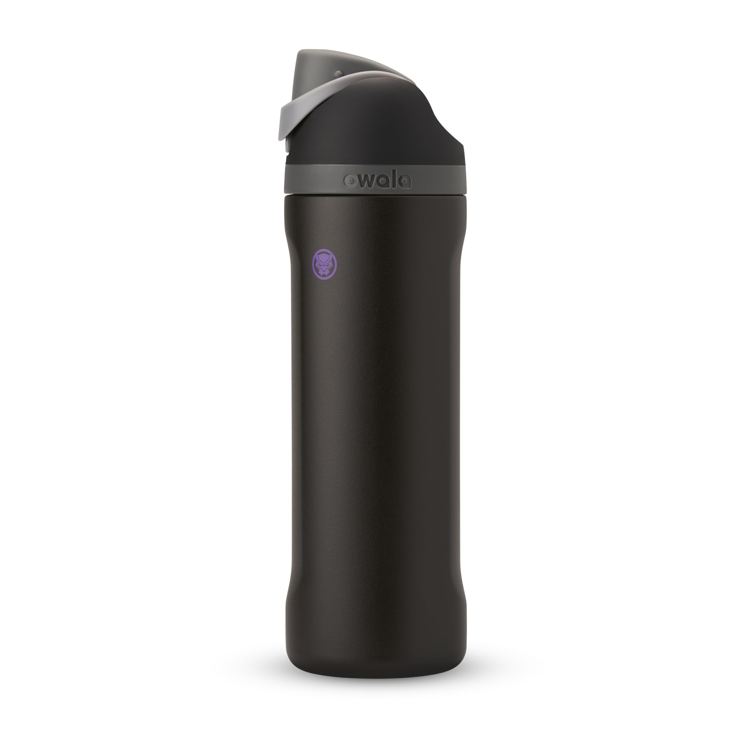 Owala Marvel FreeSip 24 oz bottle in Black Panther for on-the-go hydration