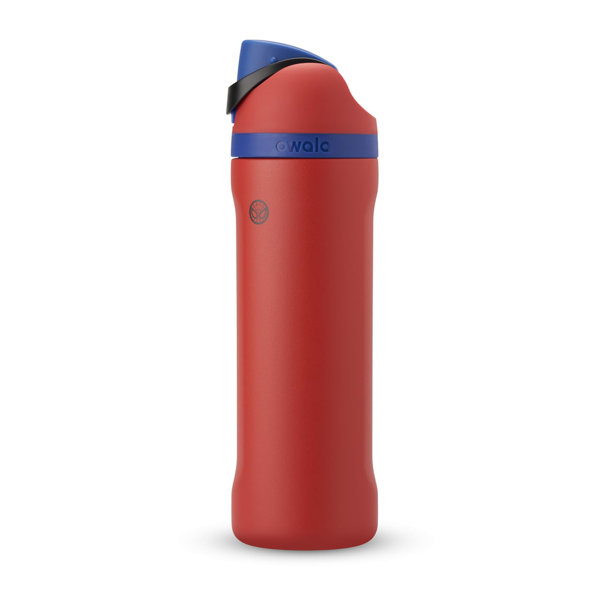Owala Marvel FreeSip bottle front view with dual sipping options for active days