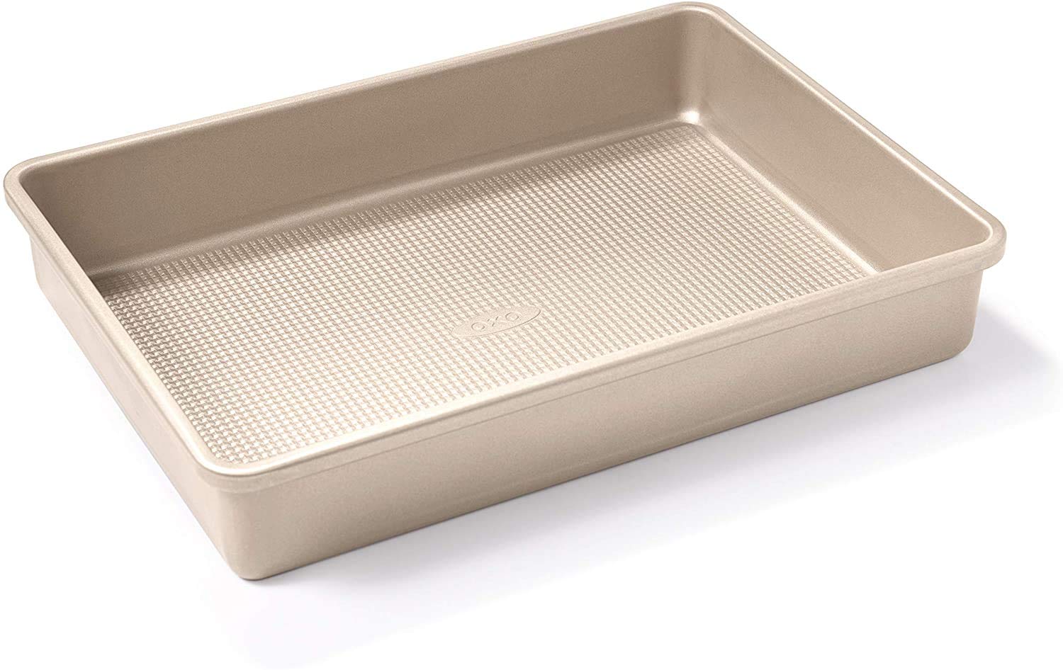 OXO GG Non-Stick Pro Cake Pan 9x13 front view showing durable steel body for even heat