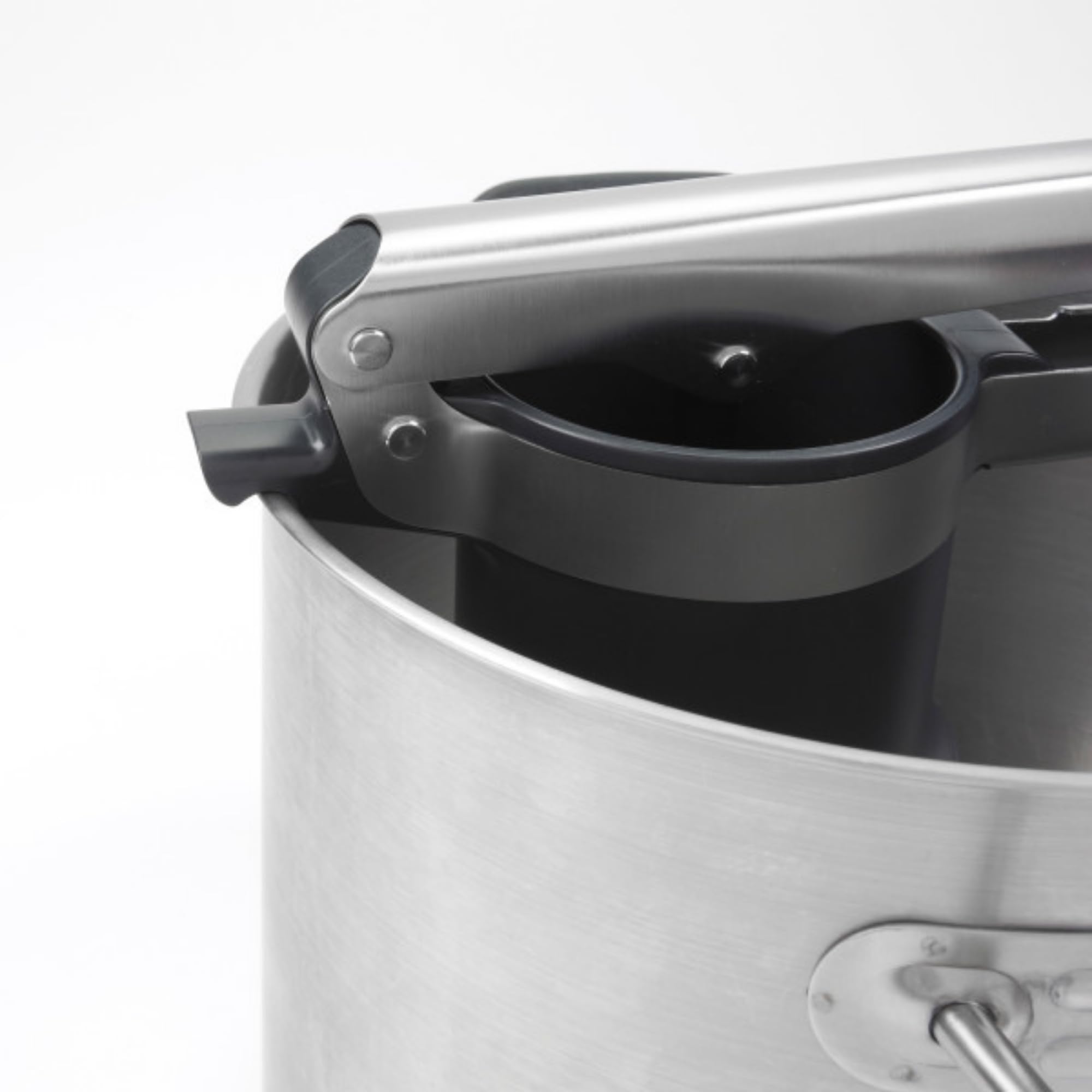 OXO Good Grips 3-in-1 potato ricer compact for tidy storage