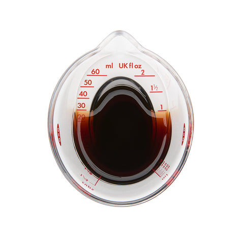 OXO Good Grips 60mL angled surface aids quick measurement checks without bending