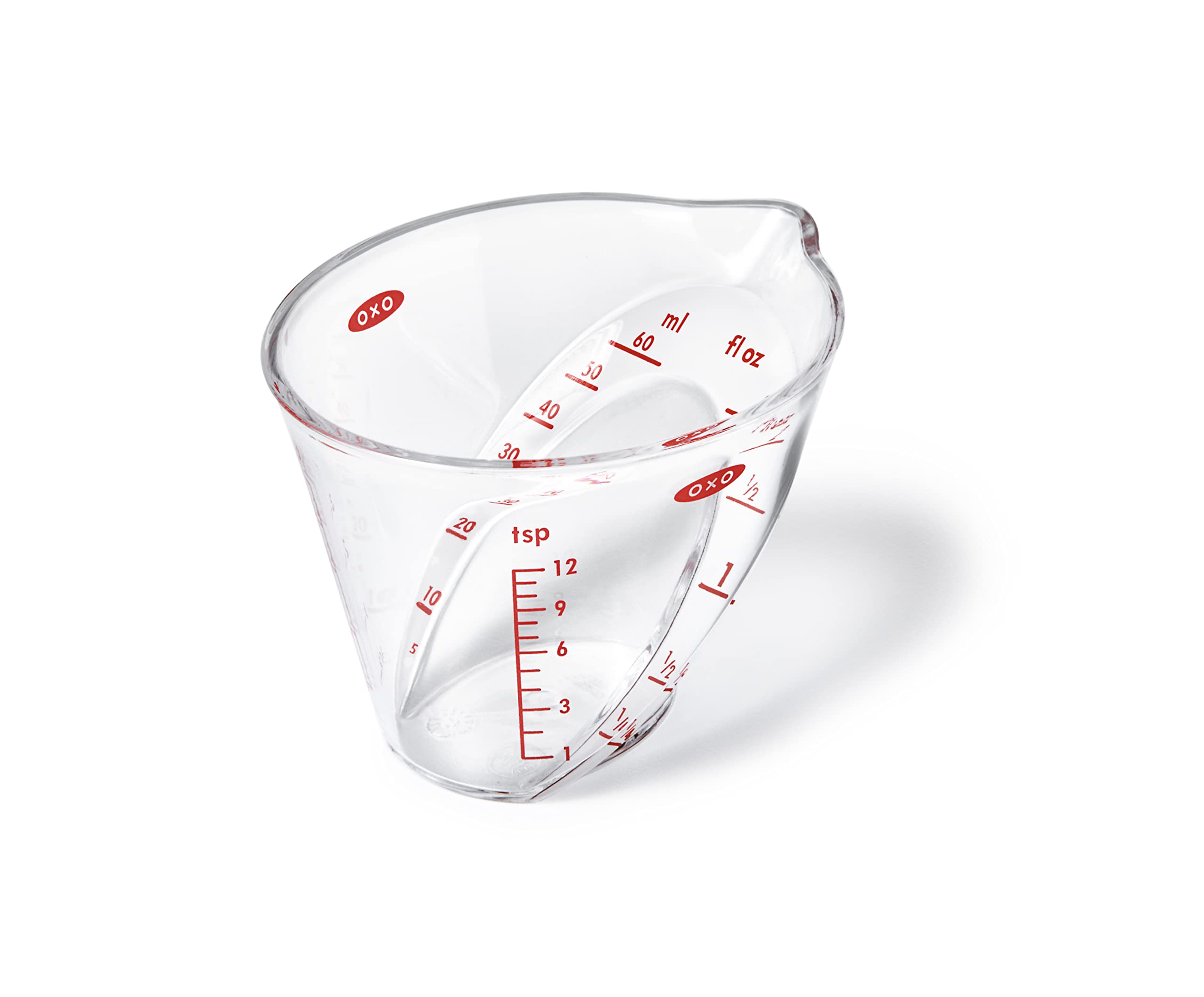OXO Good Grips 60mL angled jug pour for precise, mess-free measurement