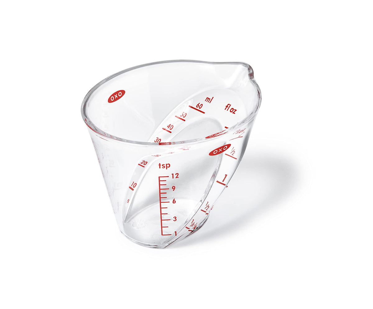 OXO Good Grips 60mL angled jug pour for precise, mess-free measurement
