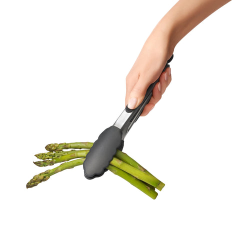 OXO Good Grips 9-Inch tongs safe for non-stick cookware
