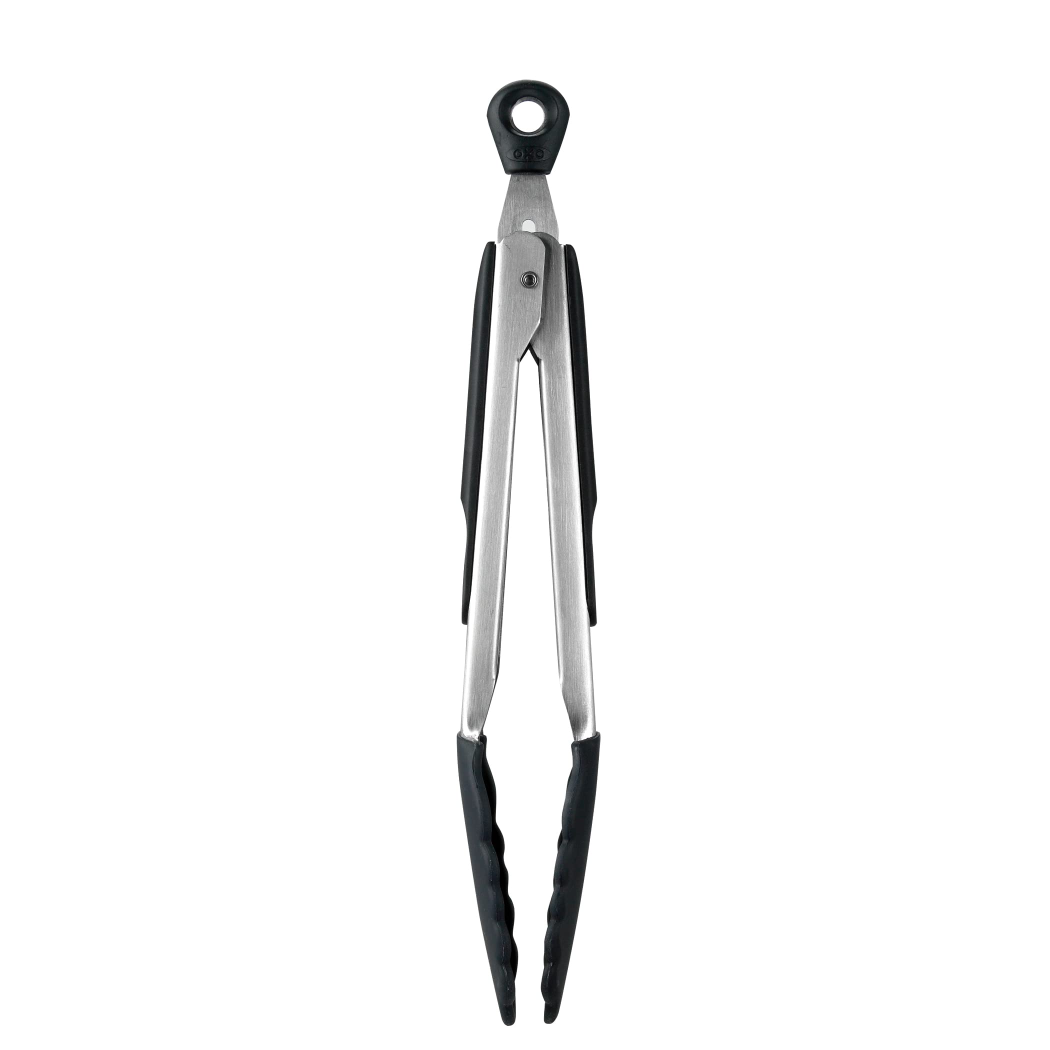 OXO Good Grips 9-Inch tongs with silicone heads for non-stick pans