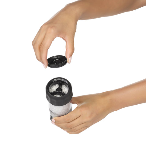 OXO Good Grips Accent Salt Grinder is designed for hand wash cleaning.