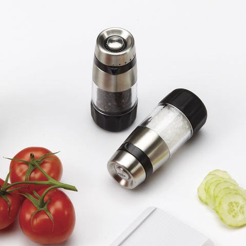 OXO Good Grips Accent Salt Grinder with soft non-slip grip for comfortable handling.