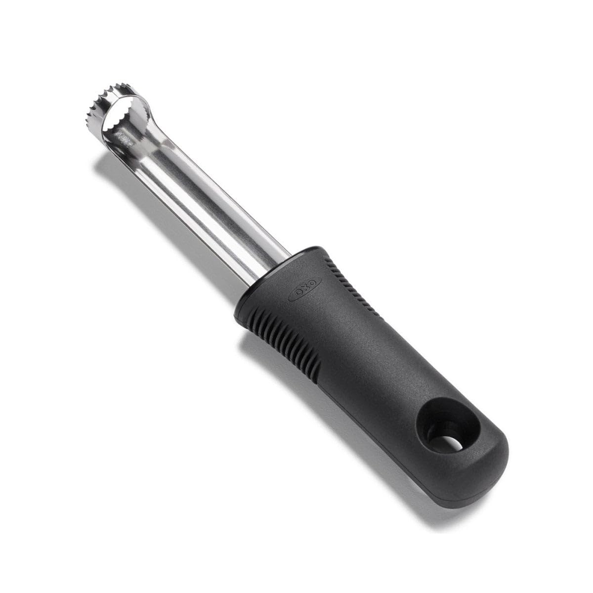 OXO Good Grips apple rings show precise core removal for perfect slices.