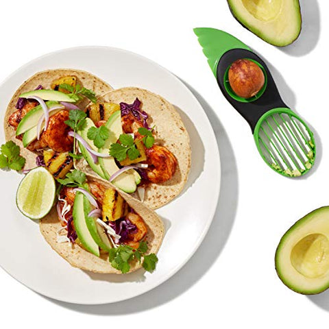 OXO Good Grips avocado slicer stainless-centre-pitter for clean pits.