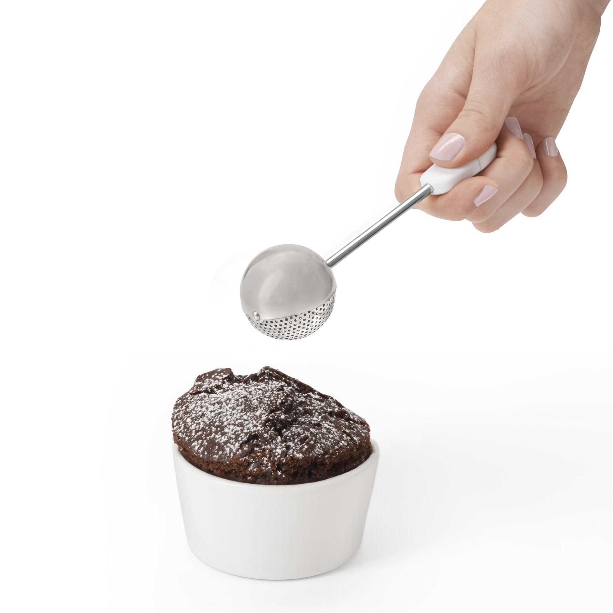 OXO Good Grips Baker's Dusting Wand applying spices precisely