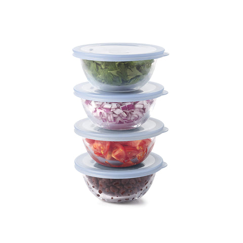 OXO Good Grips bowls resist odors and stains for lasting clarity