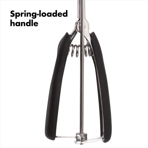 OXO Good Grips brownie-cutting-scraping helps neat dividers and clean edges.