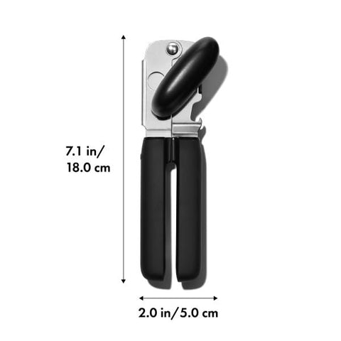OXO Good Grips non-slip handles stay secure when wet.
