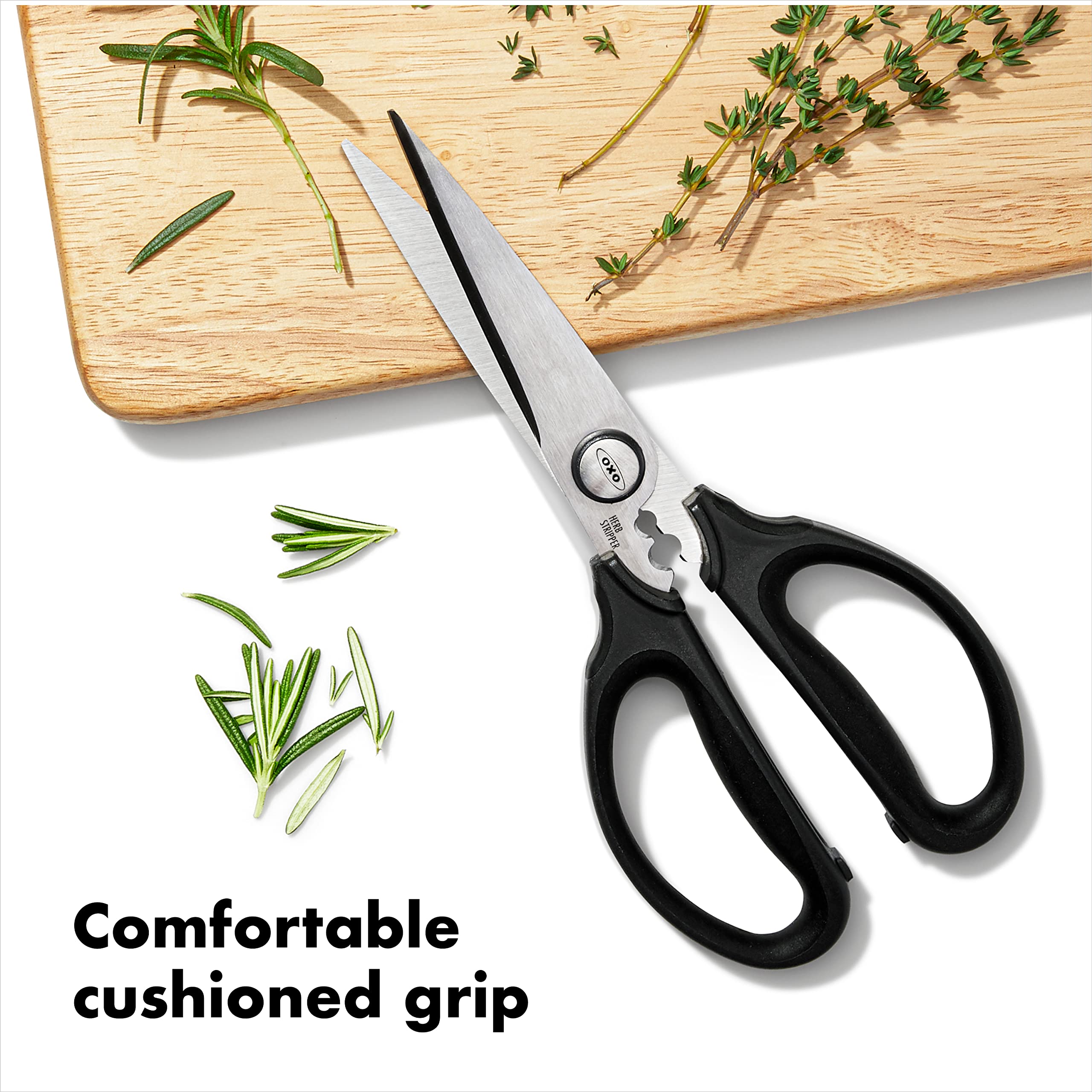 OXO Good Grips cardboard and twine cutting for sturdy everyday tasks.