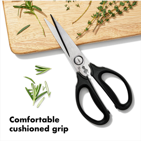 OXO Good Grips cardboard and twine cutting for sturdy everyday tasks.