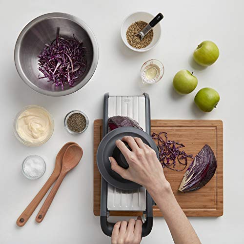 OXO Good Grips Mandoline 2.0 two sided blade for straight or crinkle cuts