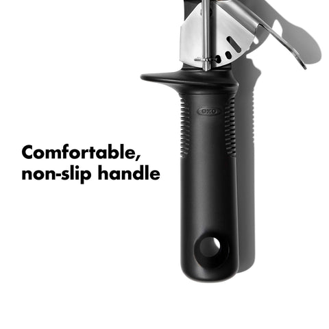 OXO Good Grips Classic Swipe soft non-slip handle reduces hand fatigue.