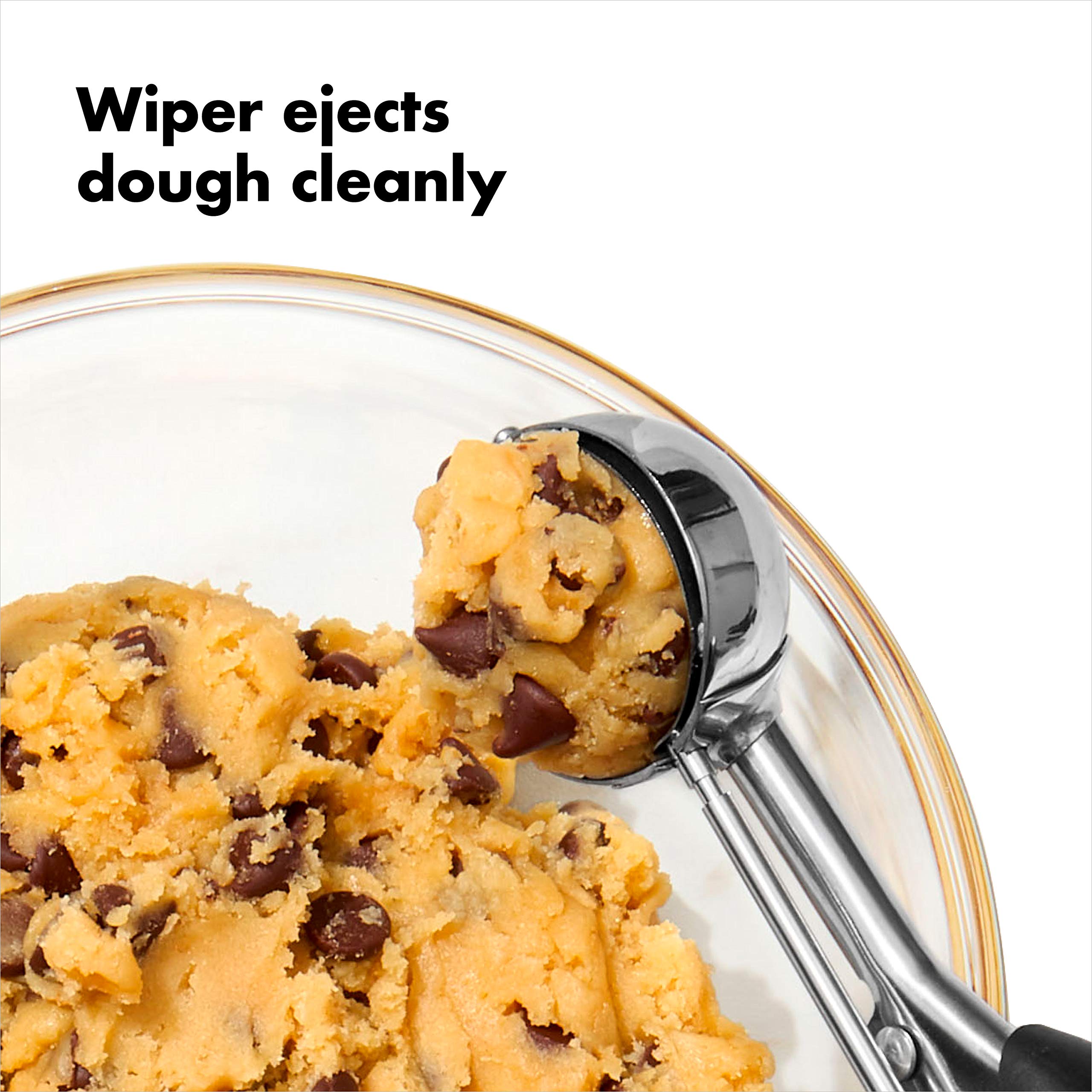 OXO Good Grips cookie-sheet-transfer for easy lift from baking sheet.