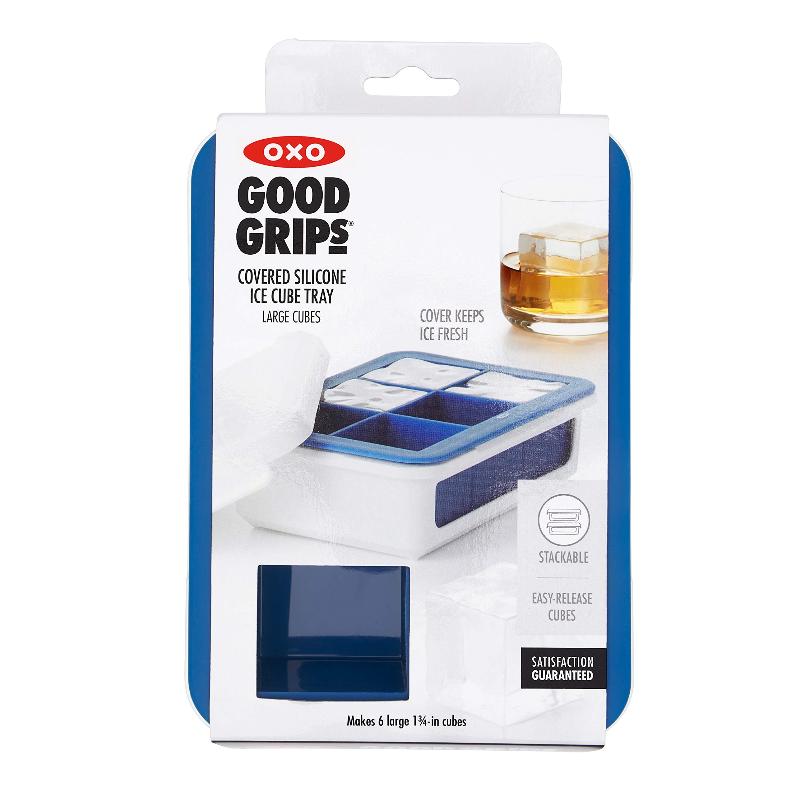 OXO Good Grips ice tray shown in kitchen for entertaining and organization