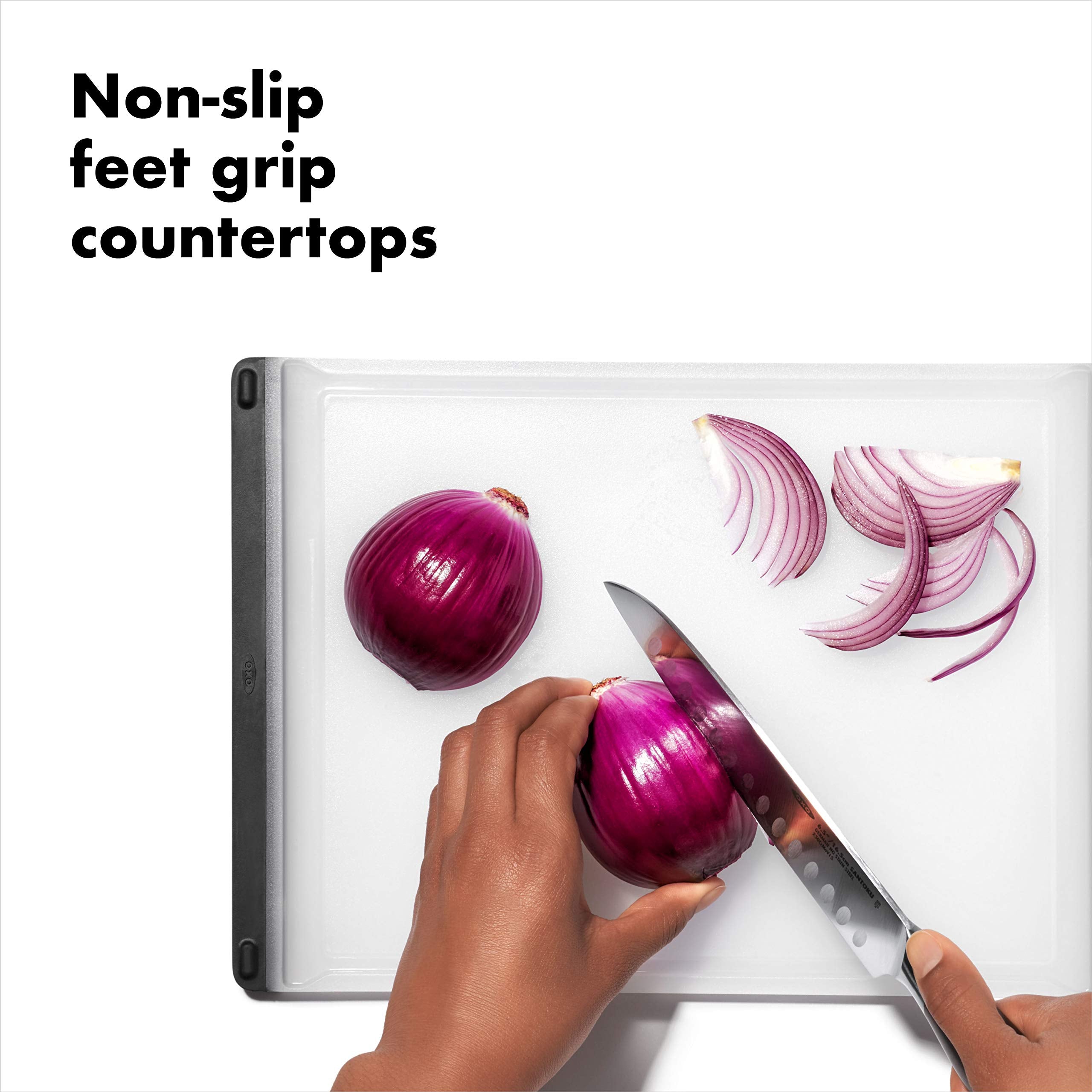 OXO Good Grips cutting board dishwasher safe for easy cleaning