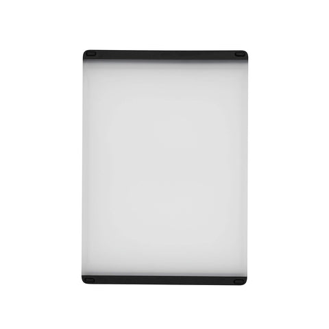 OXO Good Grips cutting board top view for clean dual-side prep