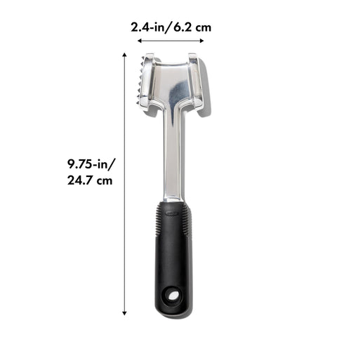 OXO Good Grips durable die cast aluminum construction for frequent kitchen use.