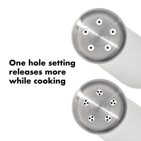Sturdy construction supports daily seasoning with moisture protection for longer-lasting freshness.