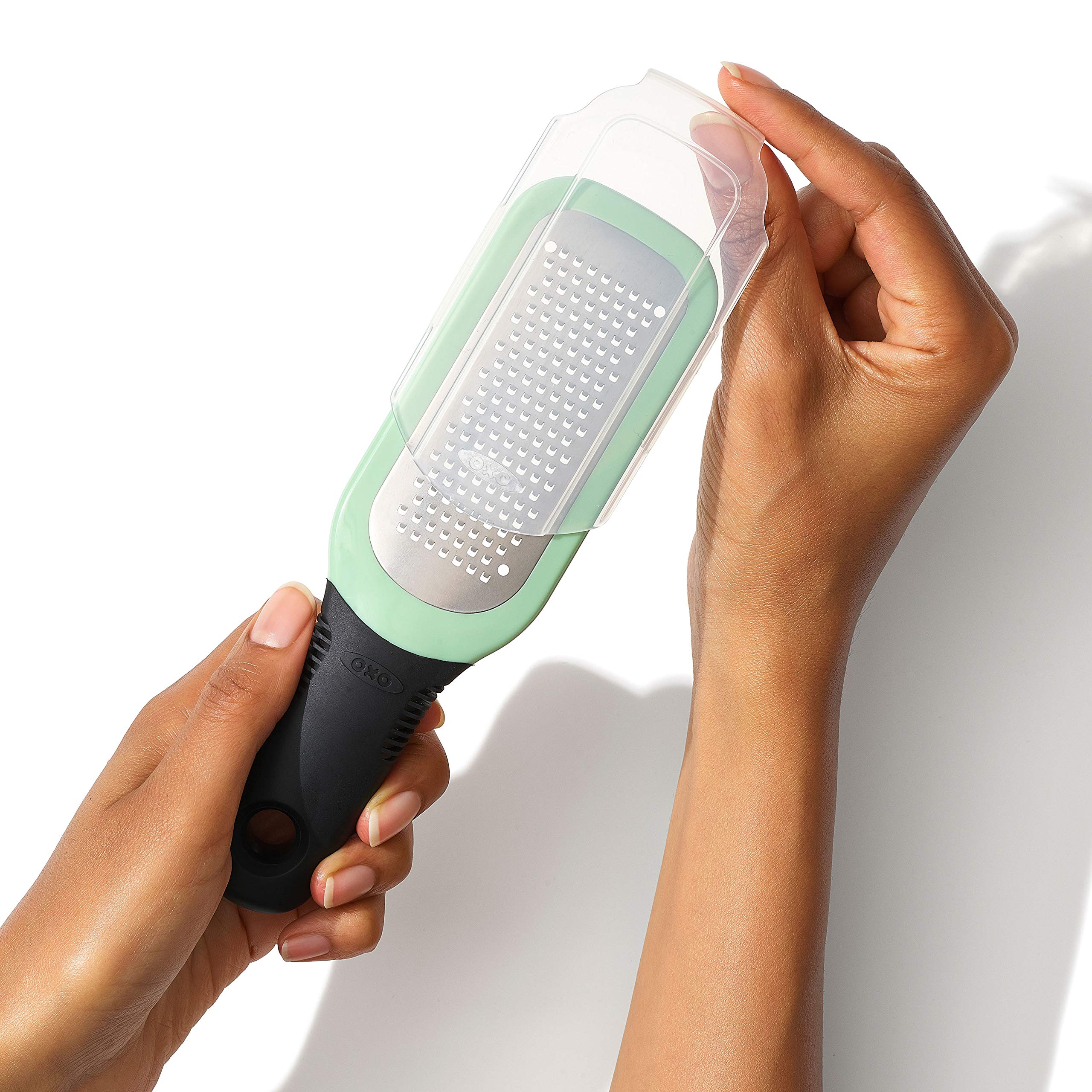 OXO Good Grips grater delivers fresh aromatics for sauces, marinades, and stir-fries