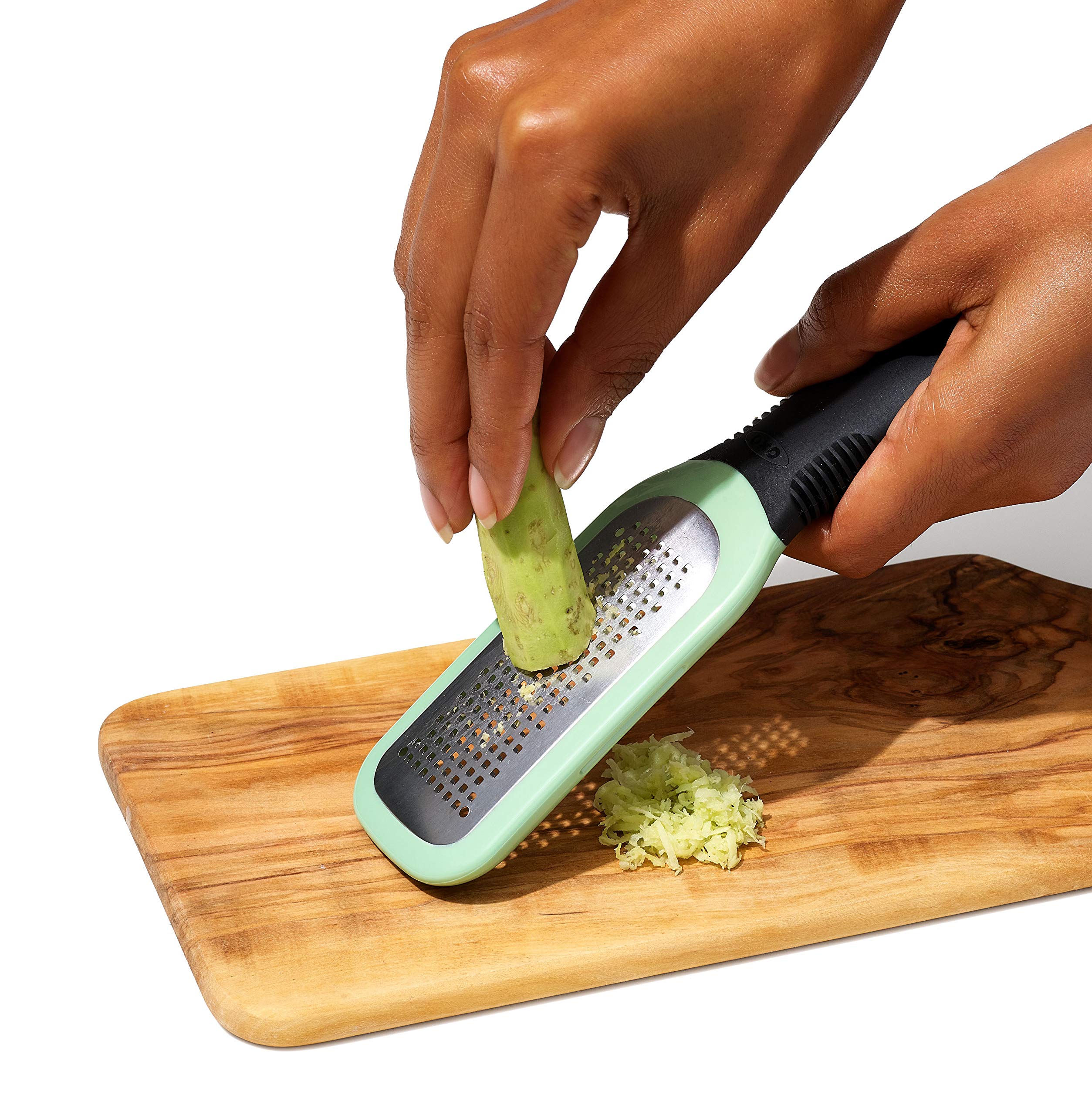 OXO Good Grips grater handles turmeric and horseradish with ease for versatile prep