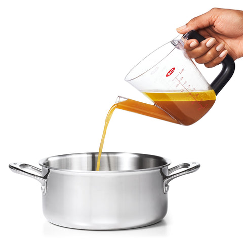 OXO Good Grips fat separator dishwasher safe for easy cleanup