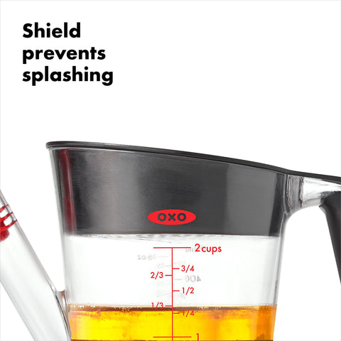 OXO Good Grips fat separator non-slip handle for comfort