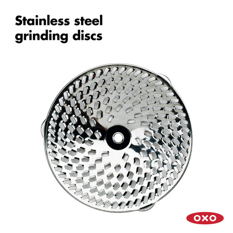 OXO folding legs for compact storage.