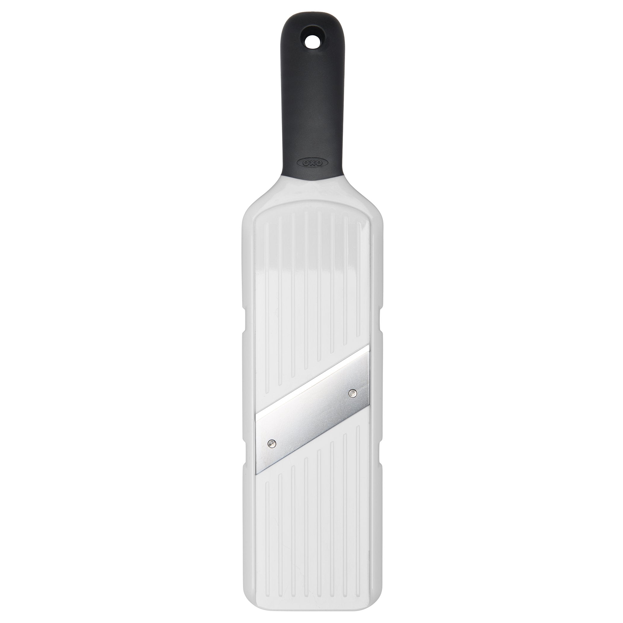 OXO Good Grips garlic slicer easy to clean and store safely.