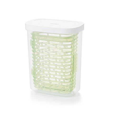 OXO Greensaver rosemary stays crisp with humidity control