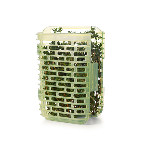 OXO Greensaver sage keeps aroma fresh from harvest to fridge